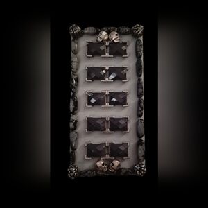 2 SHADES OF GREY MOSAIC WALL ART